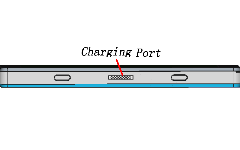 Ntablet open source tablet charging port